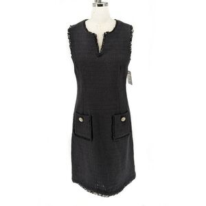 Karl Lagerfeld Black Sleeveless Dress